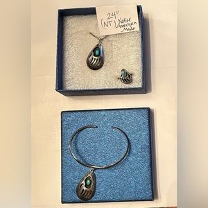 Thomas Nez turquoise set